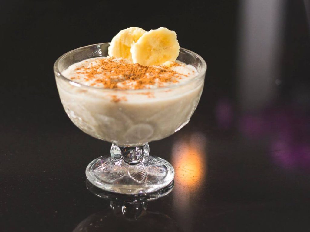 lactose free rice pudding desert spirulina spiroulina platensis superfood