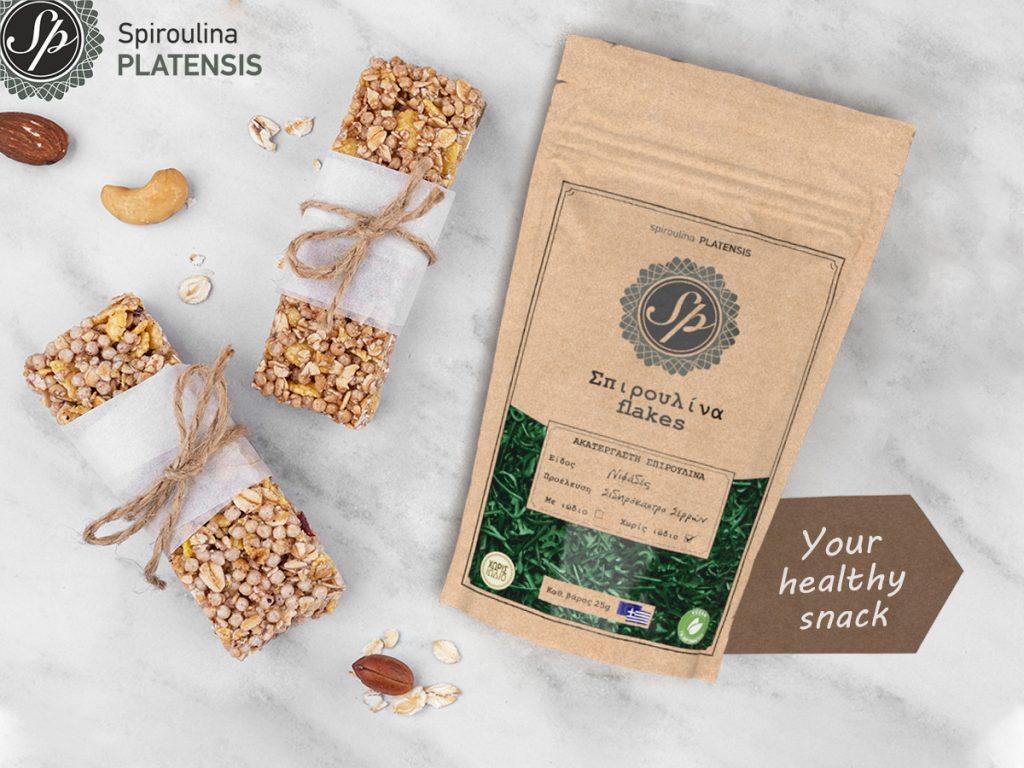 sugar free healthy snack bars spiroulina platensis spirulina superfood