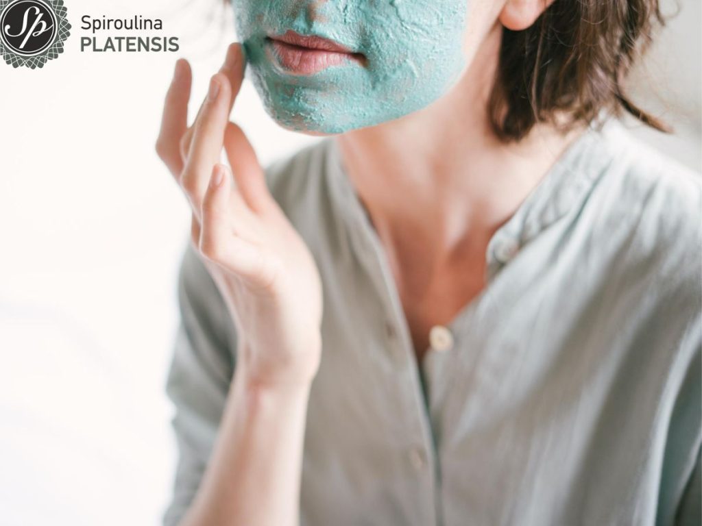 Φροντίδα δέρματος step-by-step skin care spiroulina platensis spirulina