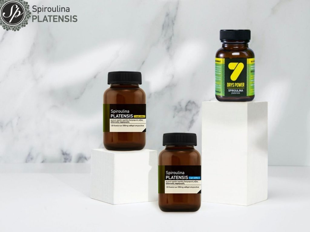 glass packging benefits podium spiroulina platensis spirulina