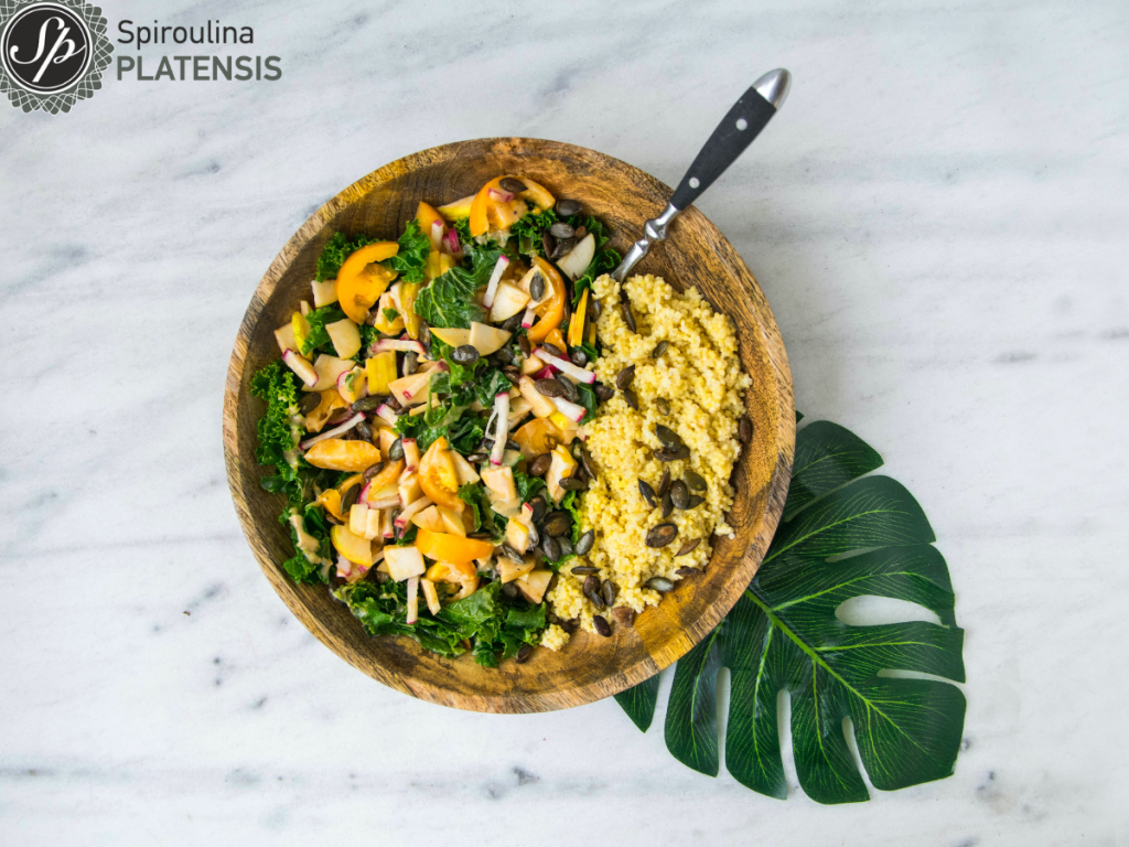 5 light fasting meals taboule kous kous spirulina superfood spiroulina platensis